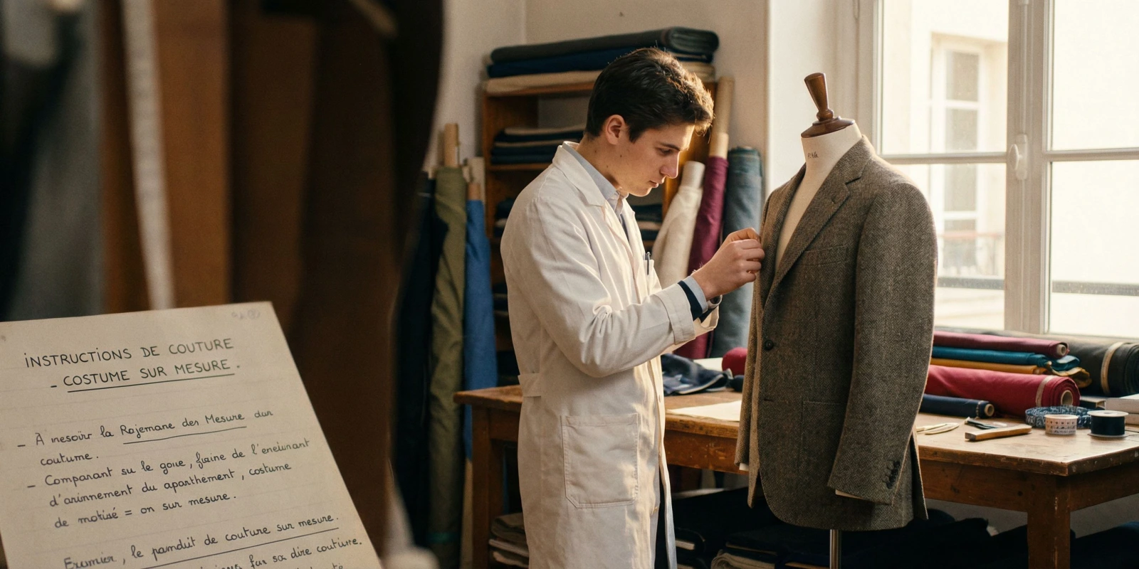 CAP Vêtement Tailleur ou BP Tailleur Homme : Lequel Choisir et Comment Progresser dans la Filière ?